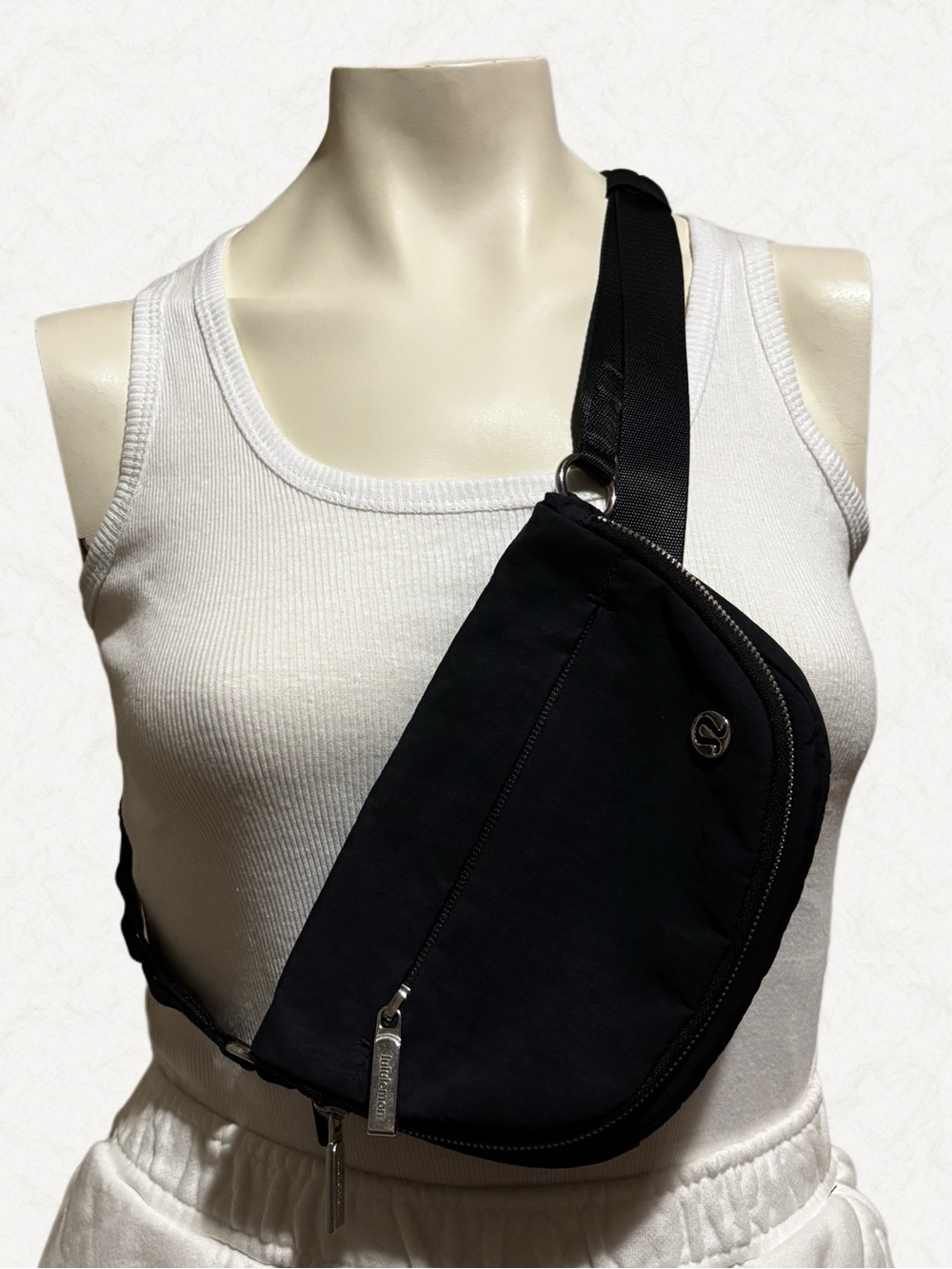 Lululemon All Night Festival Bag (Micro 2L) – Black Crossbody / Belt Bag 🖤